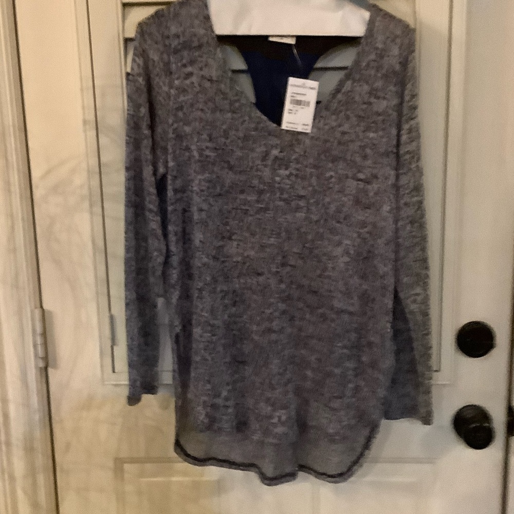 h.i.p. Charcoal Long Sleeve Tee